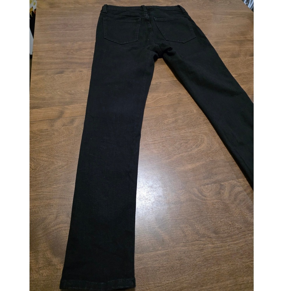 Quince Black Stretch High‎ Rise Skinny Jeans Size 26 casual  Inseam 28 - Picture 12 of 16